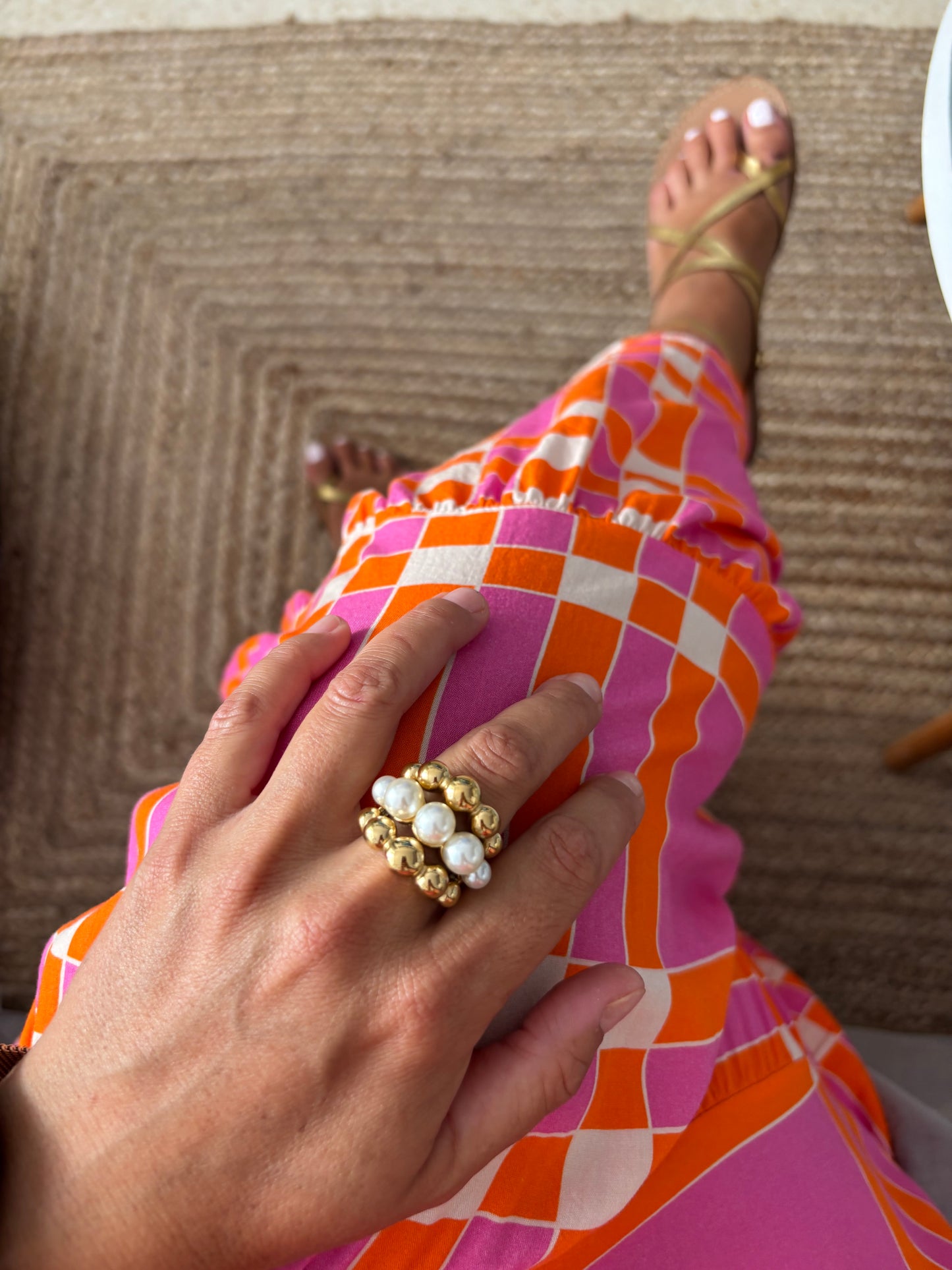 Anillo la mar de perlas