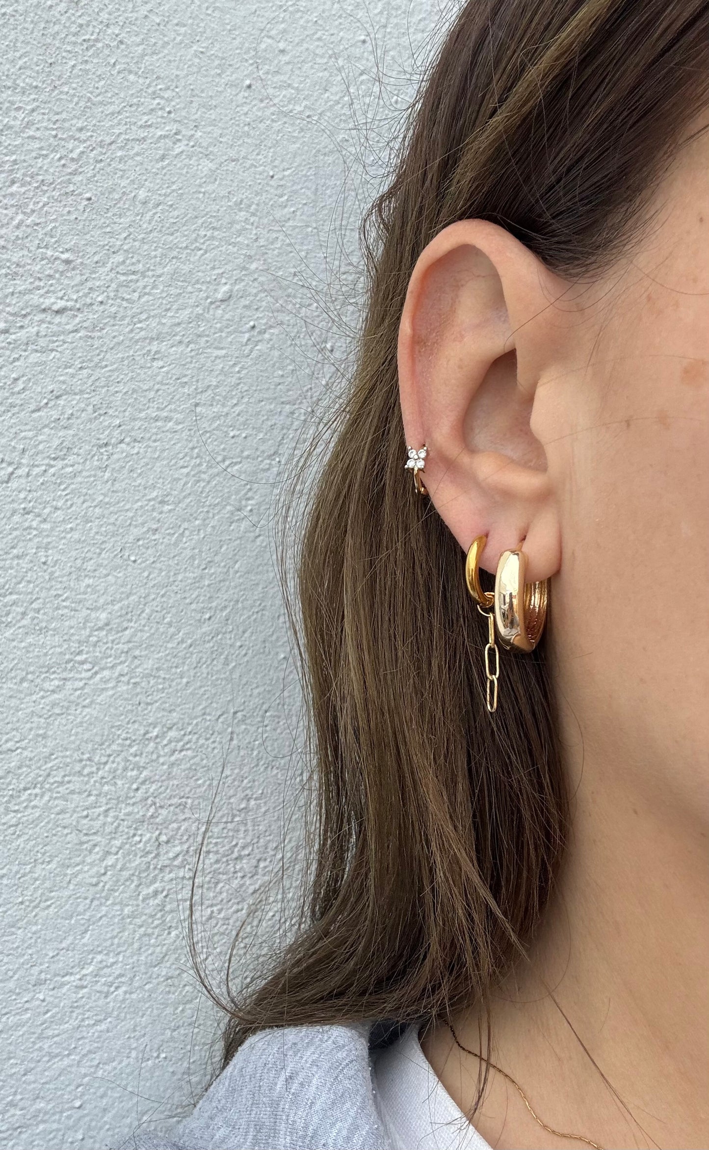 Mini eslabón (dorado)