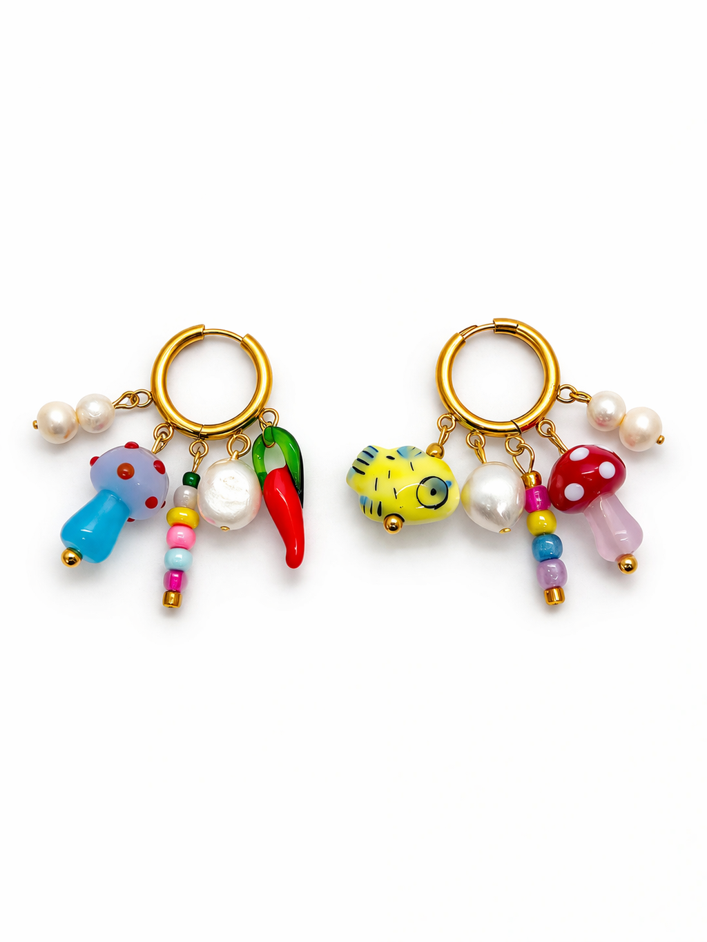 Pendientes Tropicoqueta