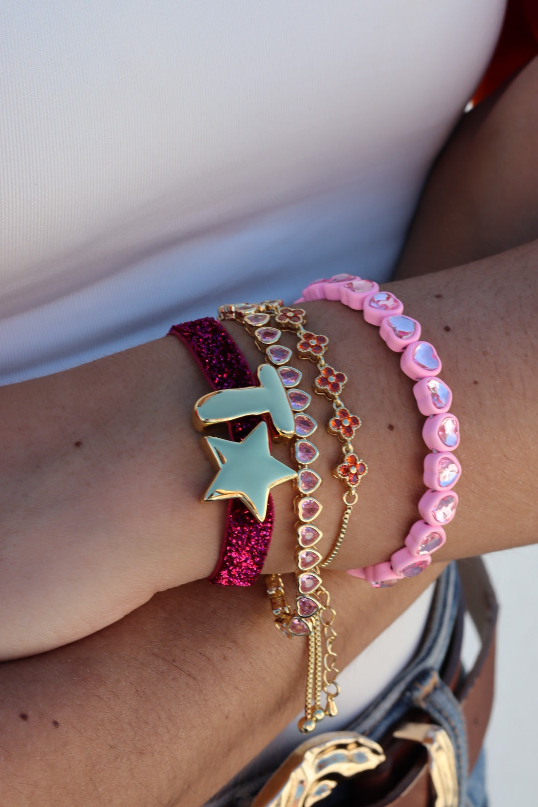 Pulsera Aloha Bloom (dorada)