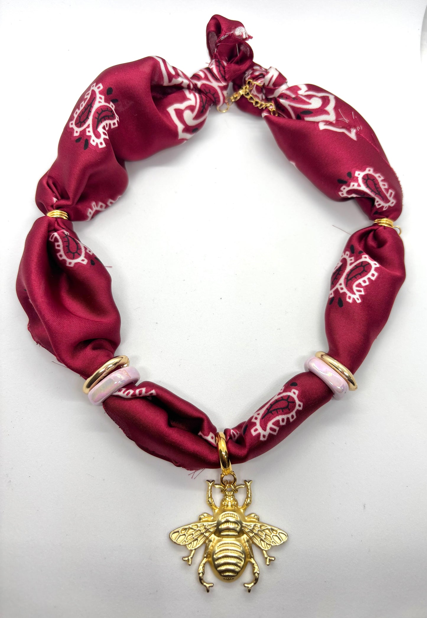 Collar Bolonia Granate