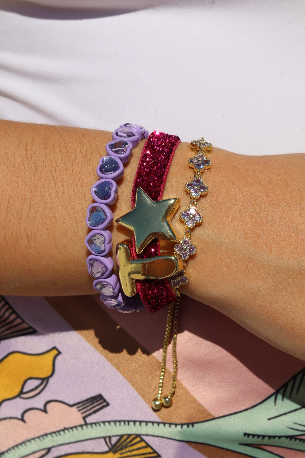 Pulsera Aloha Bloom (dorada)