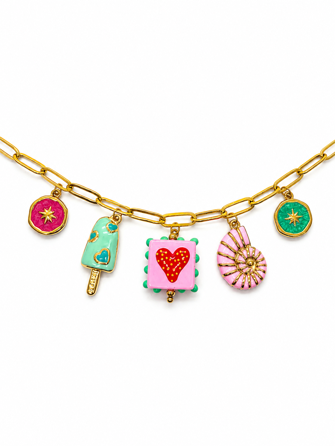 Collar Pink blue