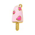 Dije helado rosa