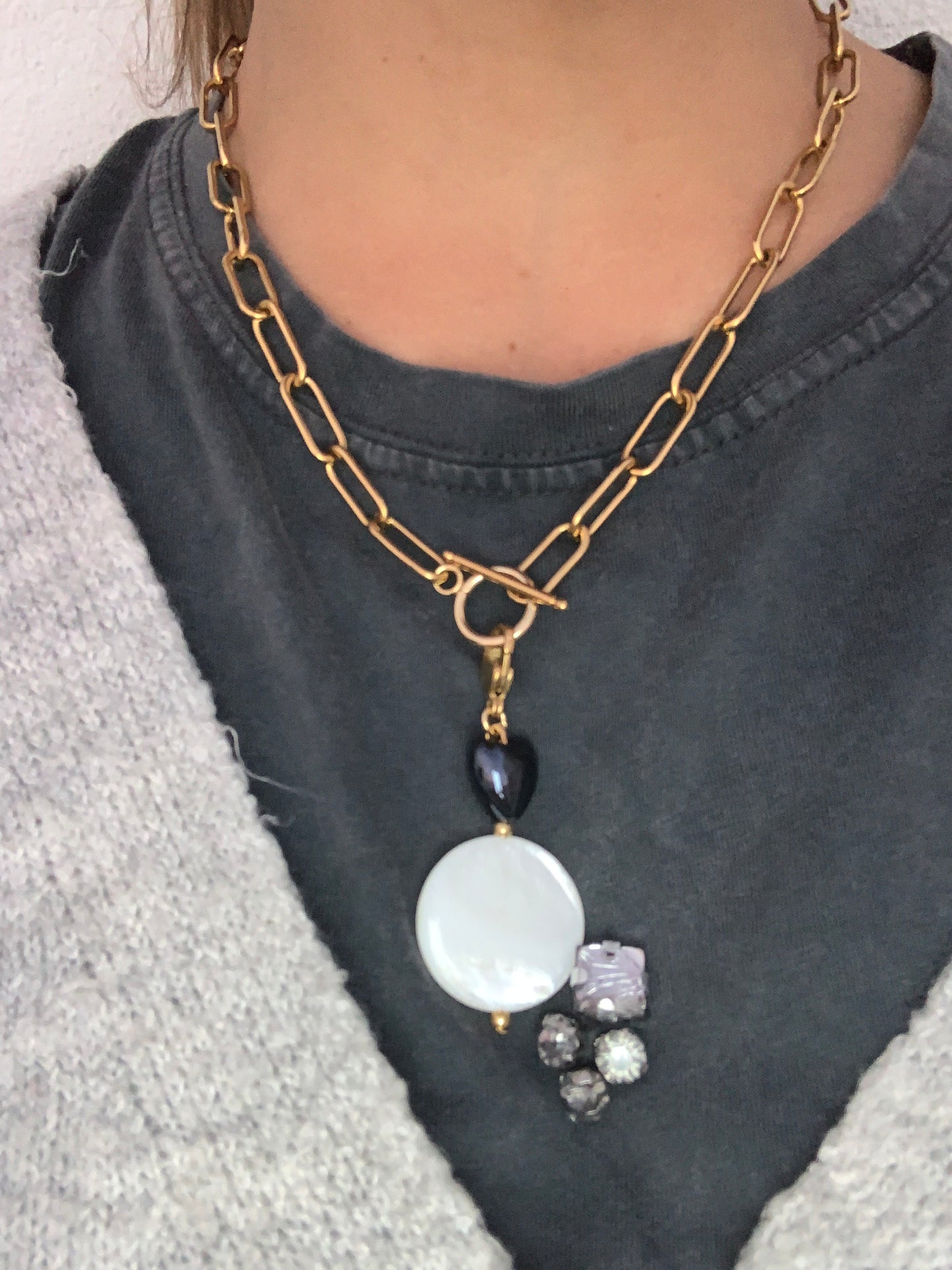 Charm Corazón de melón