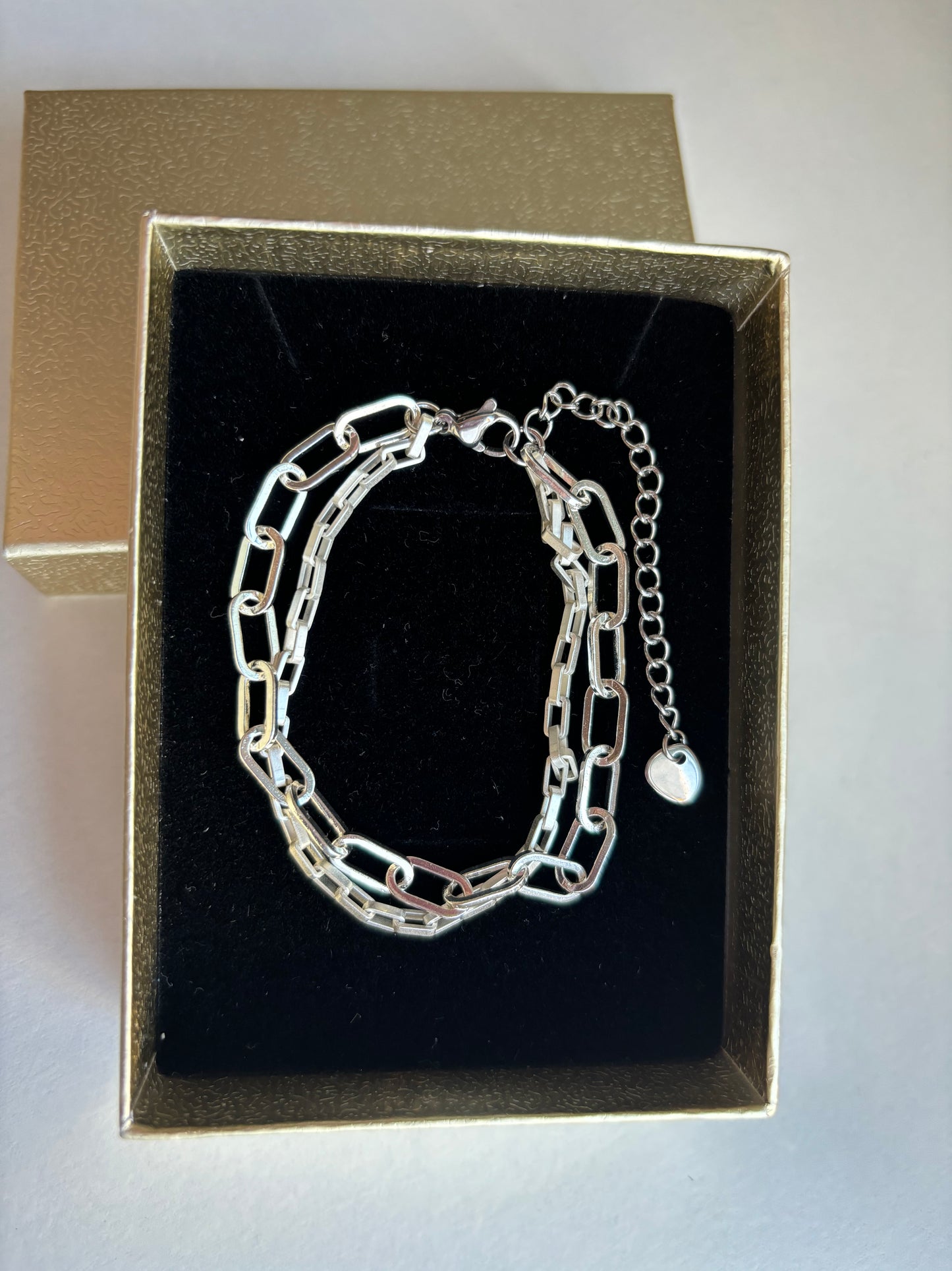 Pulsera Encadéname plateada