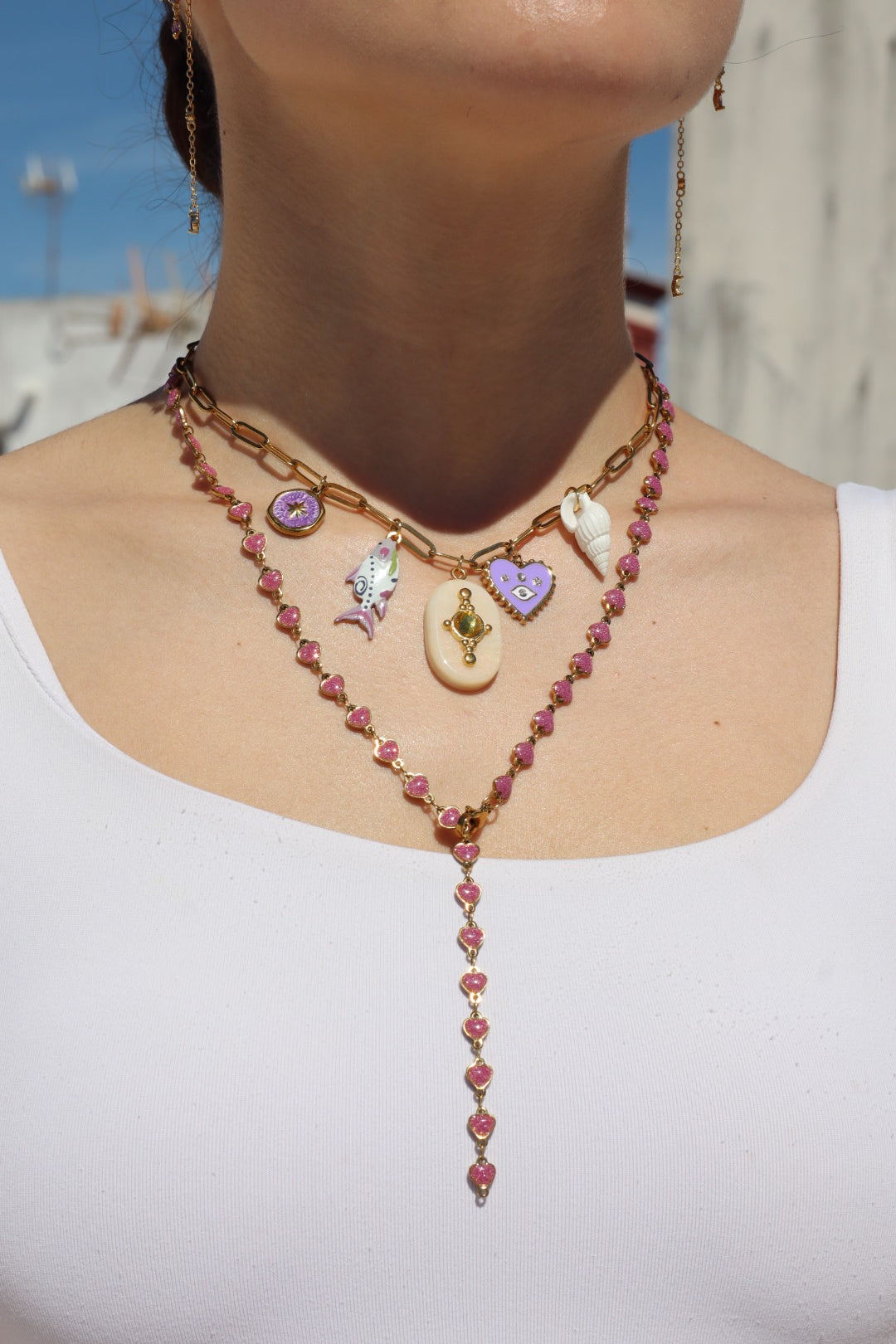 Collar Purple sea
