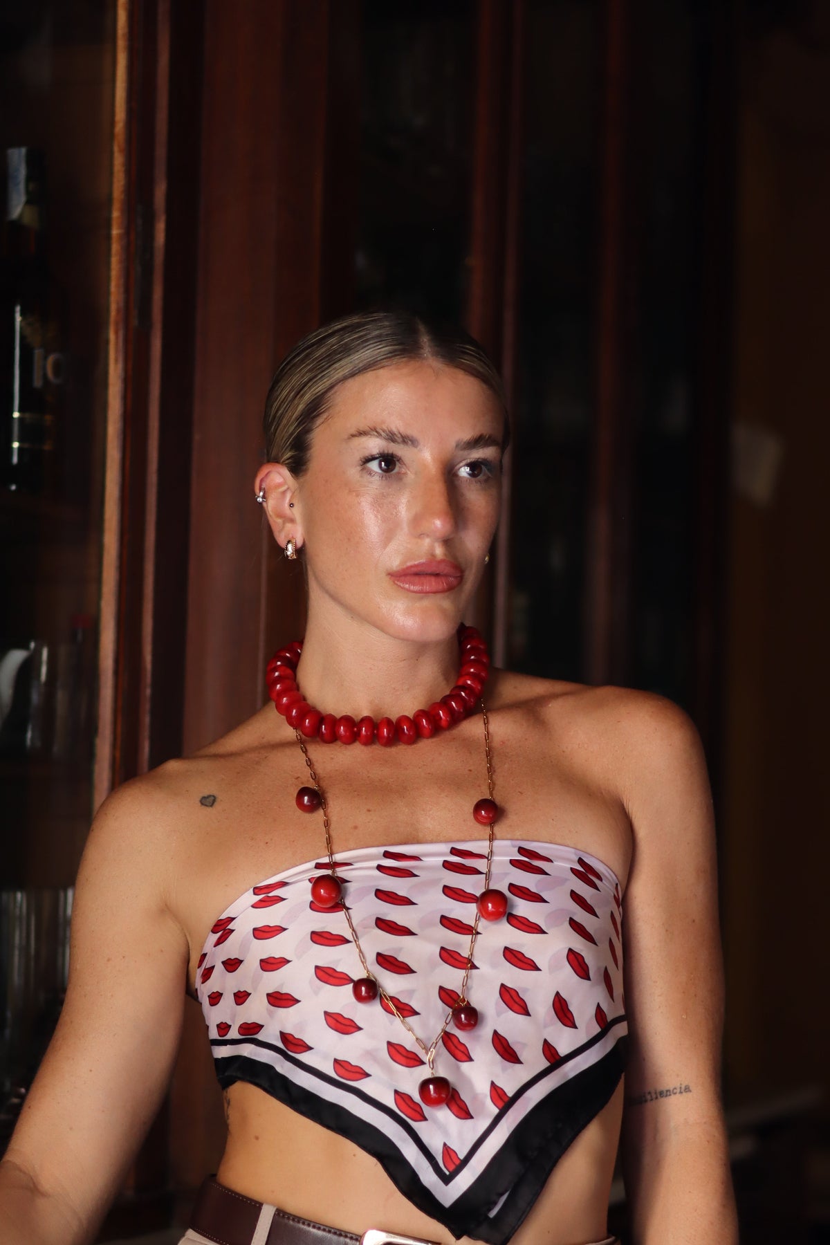 Collar Cerise