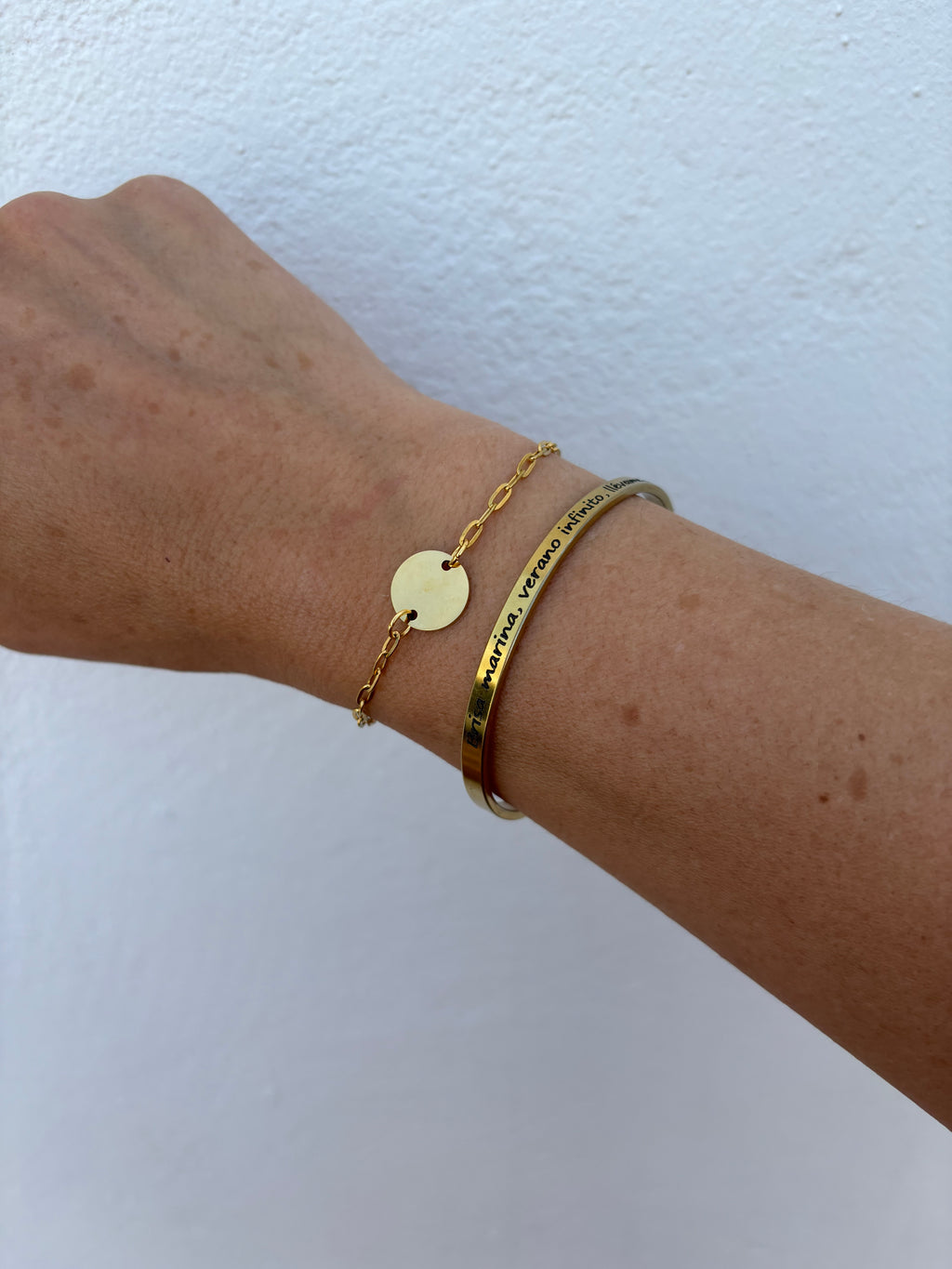 Pulsera circular personalizable