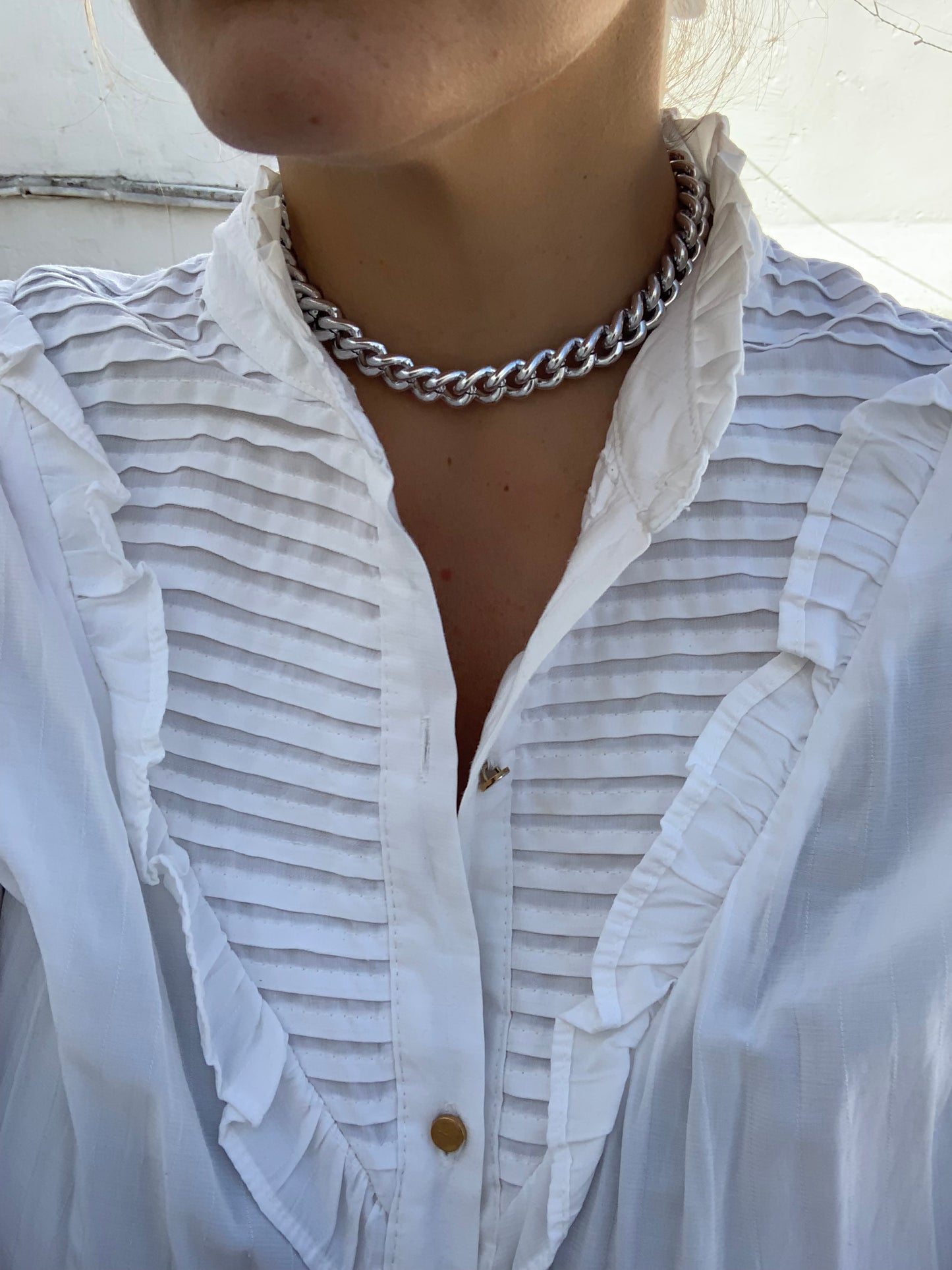 Collar Al recreo! (Plateado)