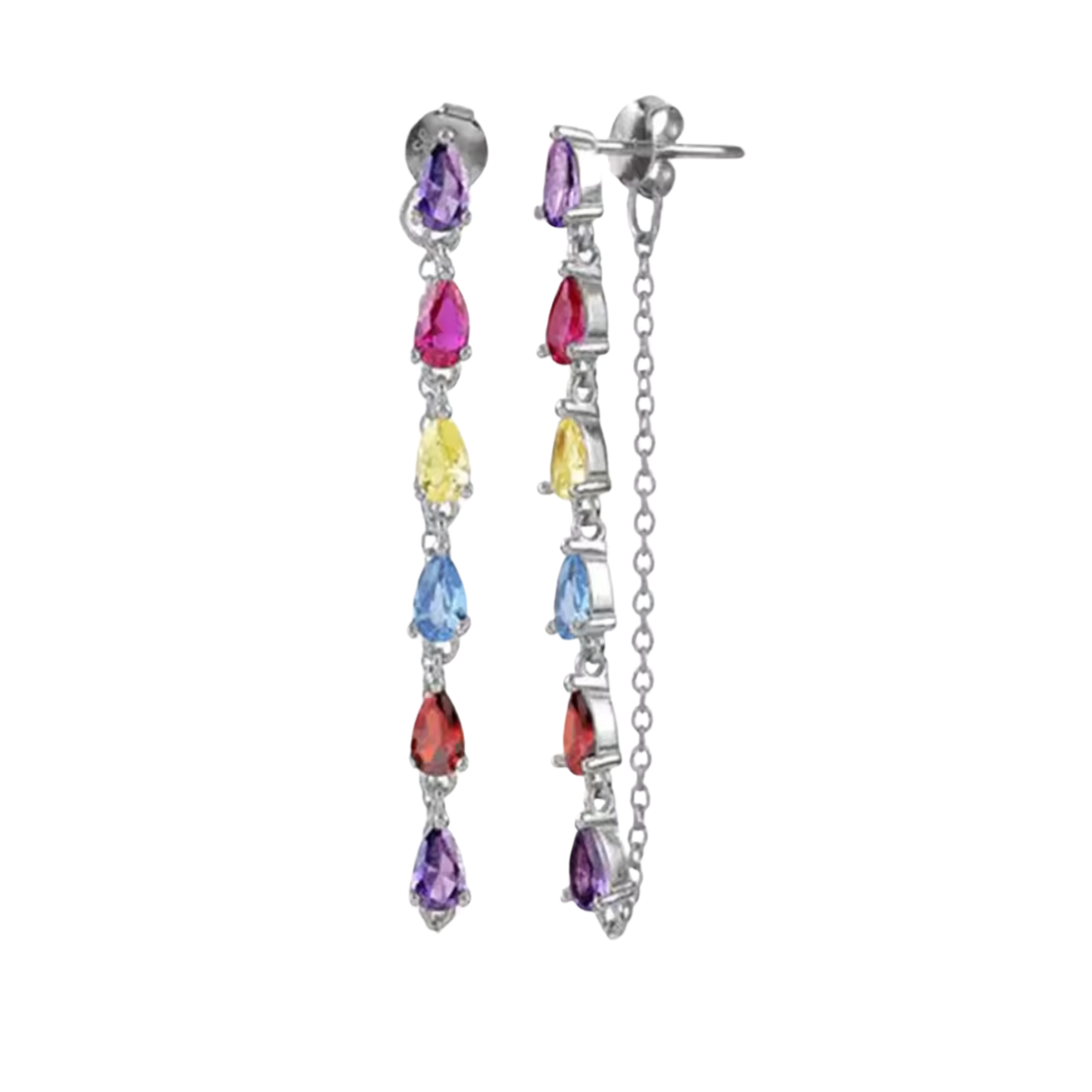 Pendientes rainbow