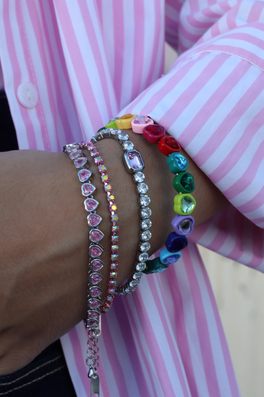 Pulsera Verano rosa