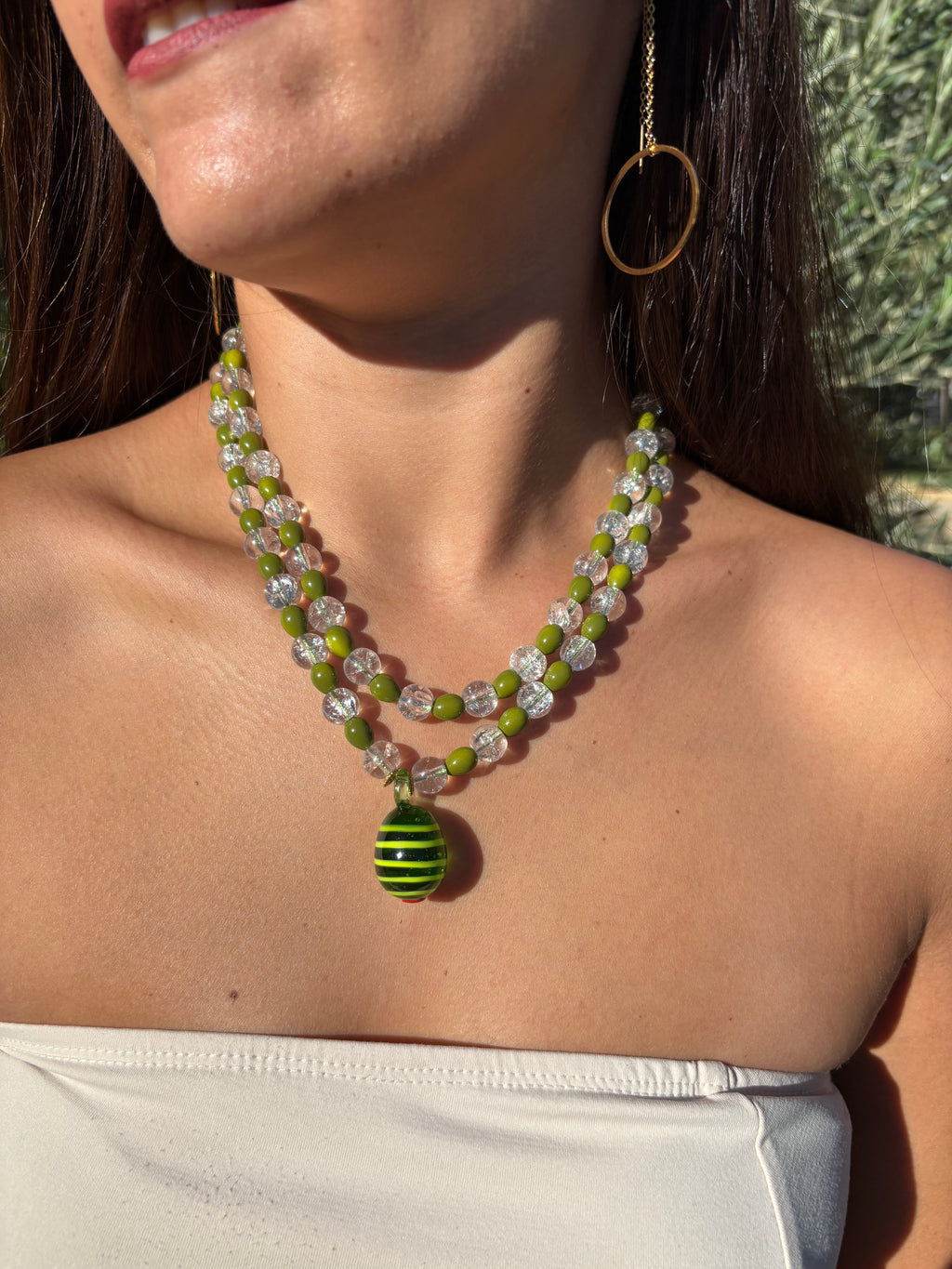 Collar Olivina