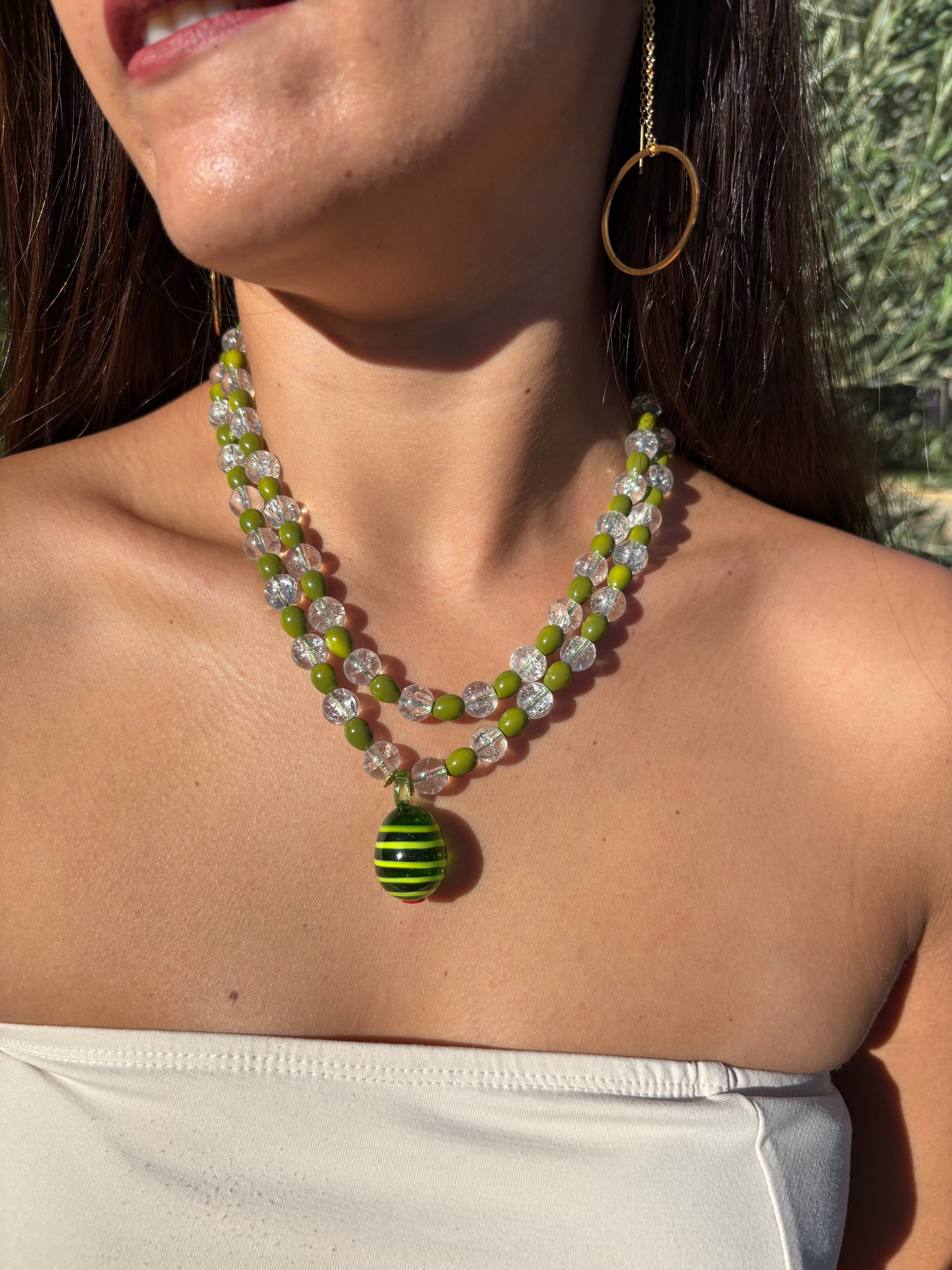 Collar Olivina
