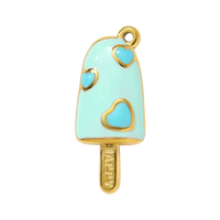 Dije helado azul