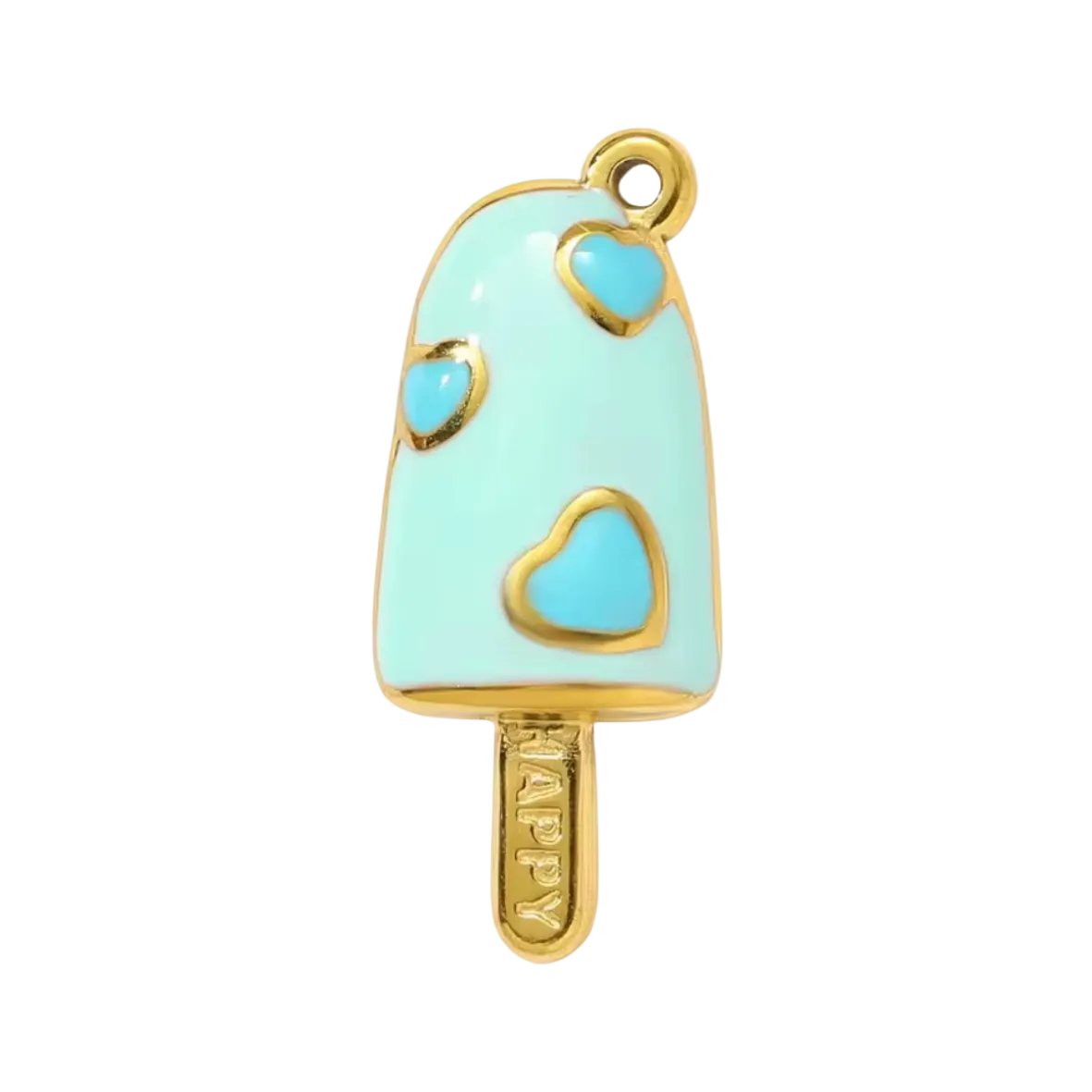 Dije helado azul
