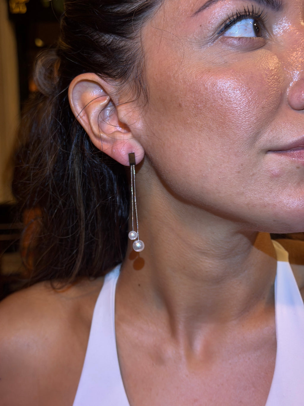 Pendientes Lumiere plata