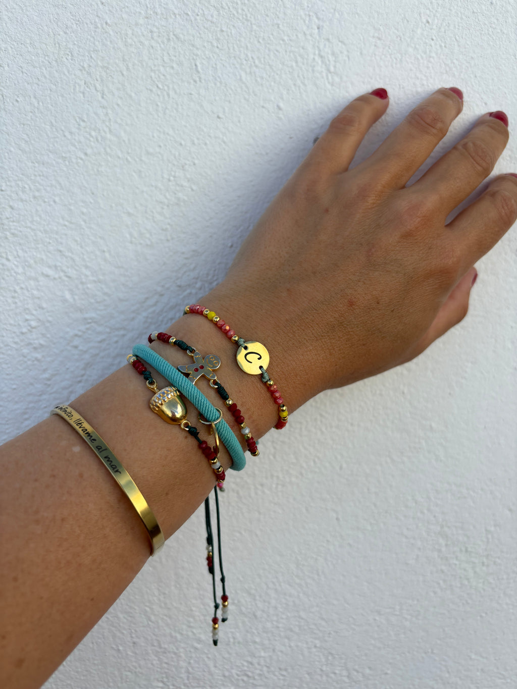 Pulsera circular personalizable