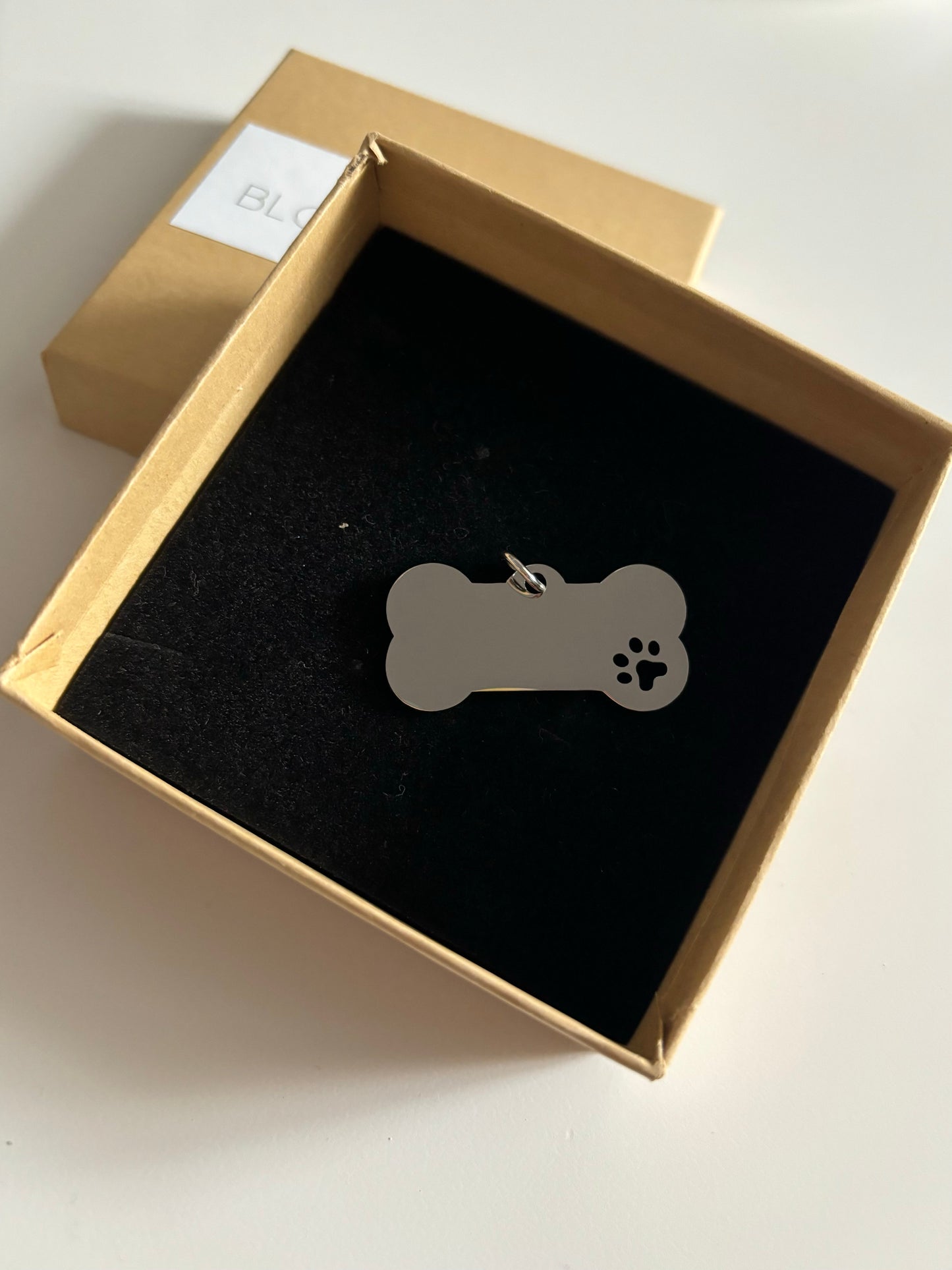 Plaquita personalizable para mascotas