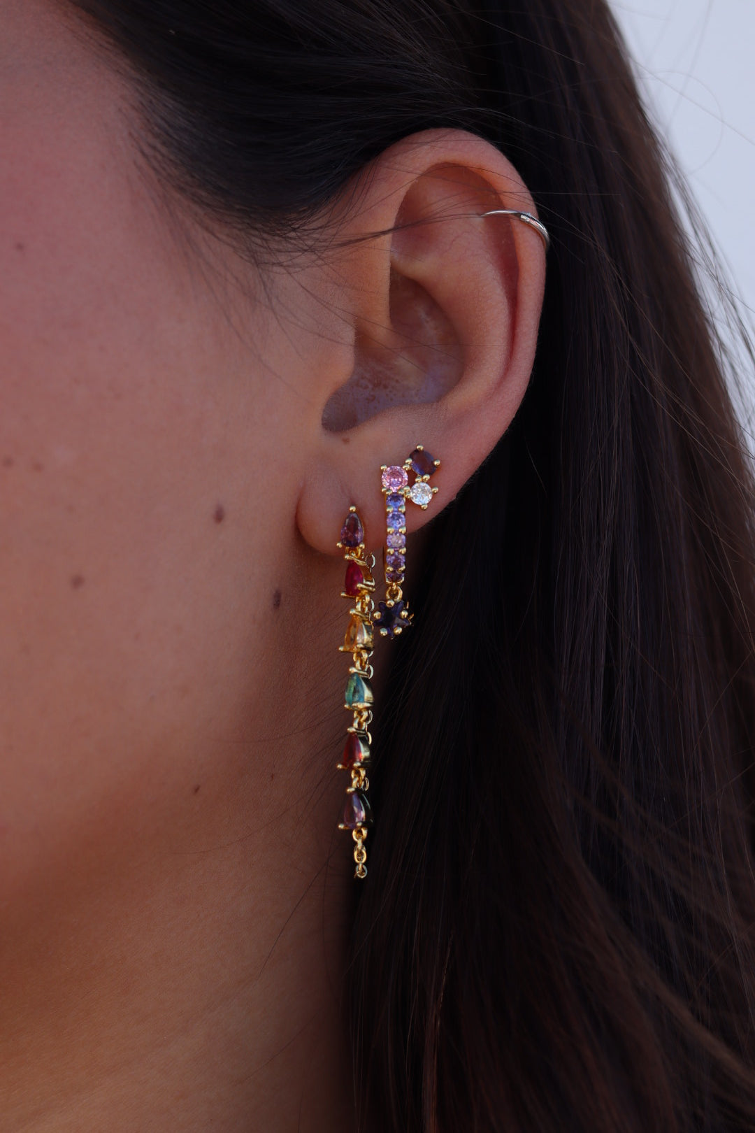 Pendientes rainbow