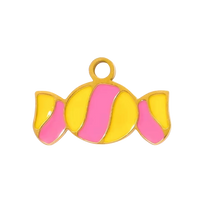 Dije caramelo dorado