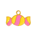 Dije caramelo dorado