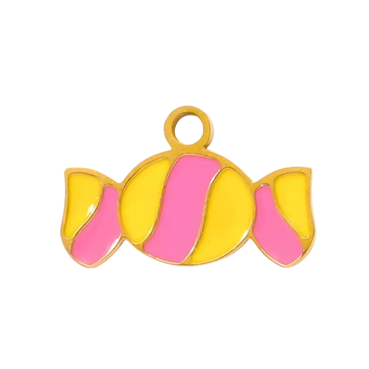 Dije caramelo dorado