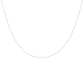 Cadena basic plateada