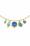 Collar Blue tropic