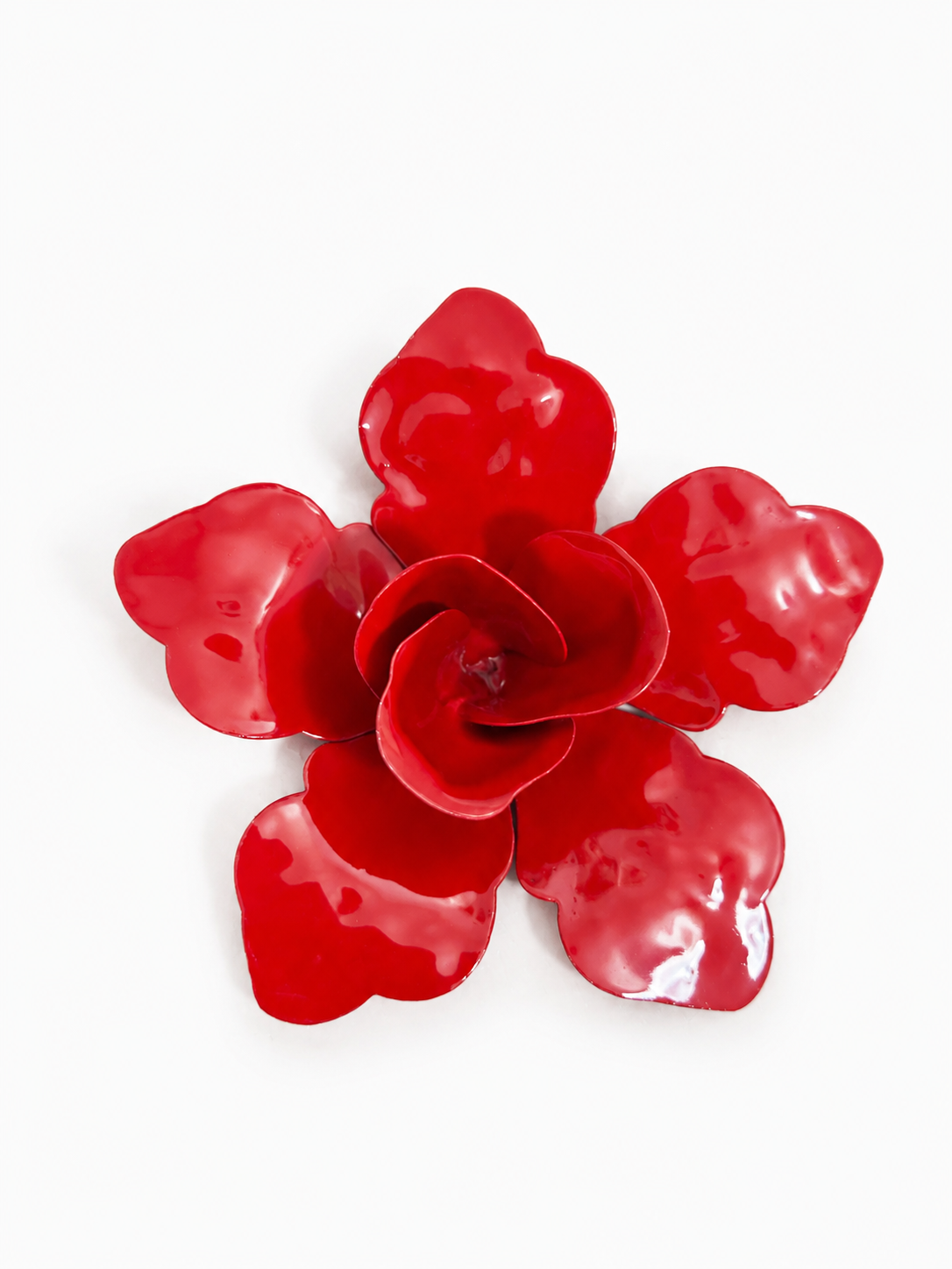Charm flor roja