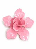 Charm flor rosa palo