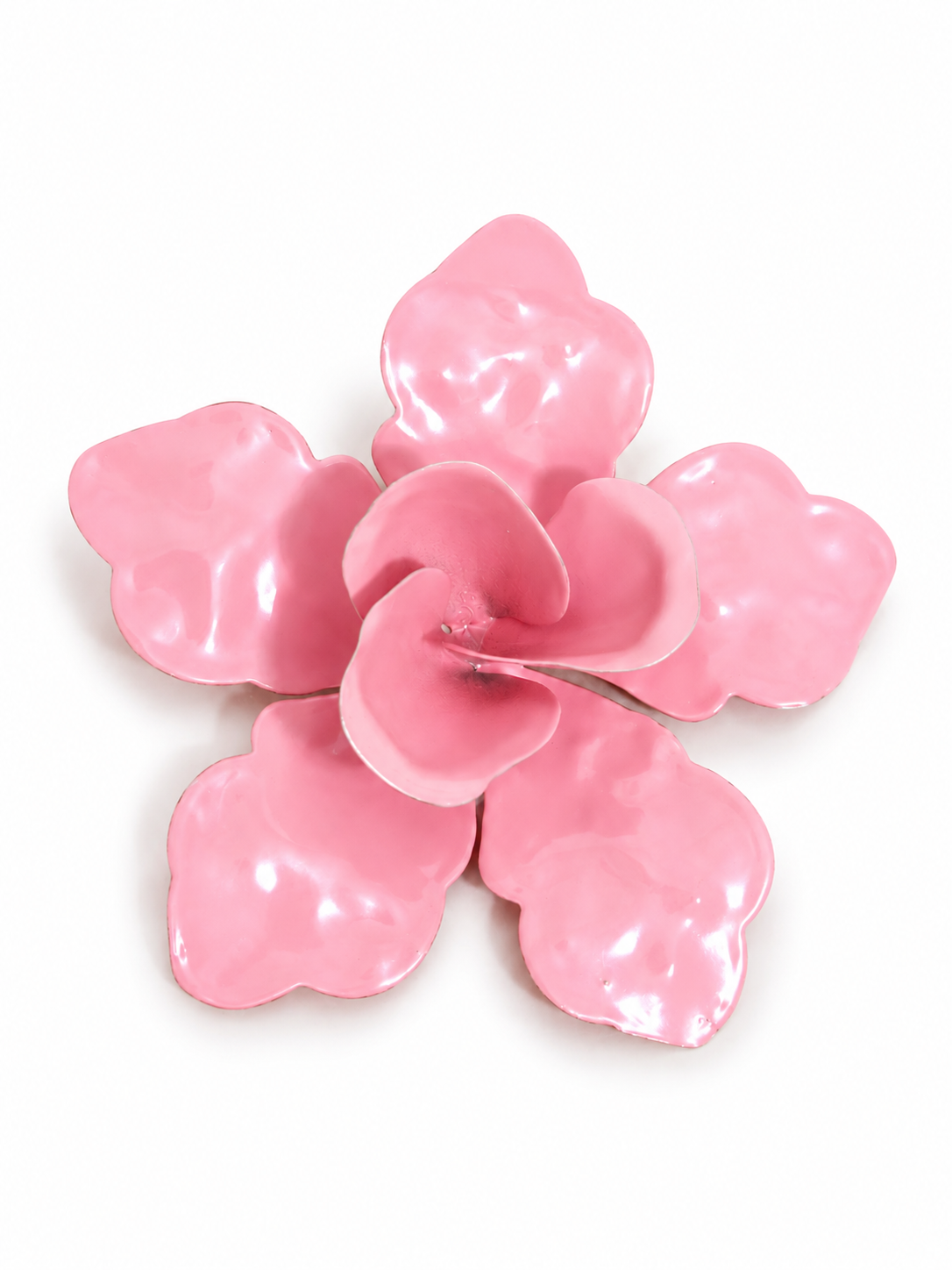 Charm flor rosa palo