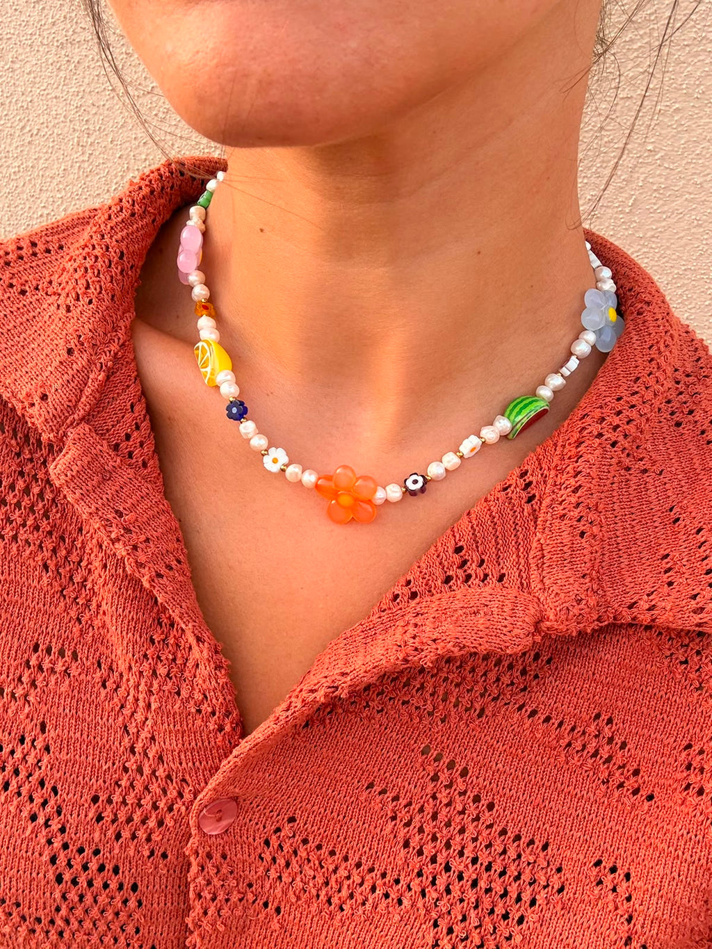 Collar Verano de perlas