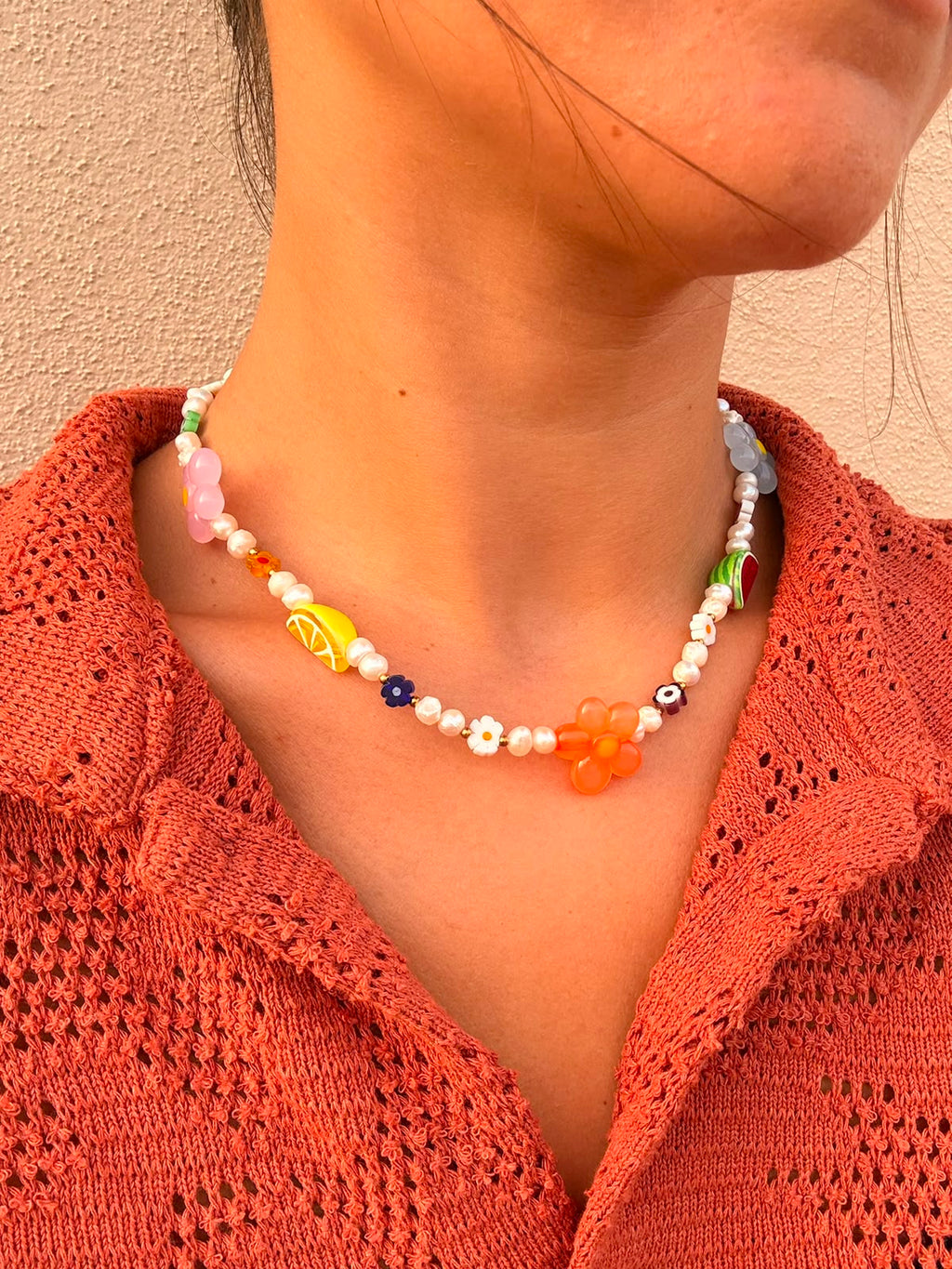 Collar Verano de perlas