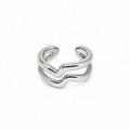Earcuff Ondine plata