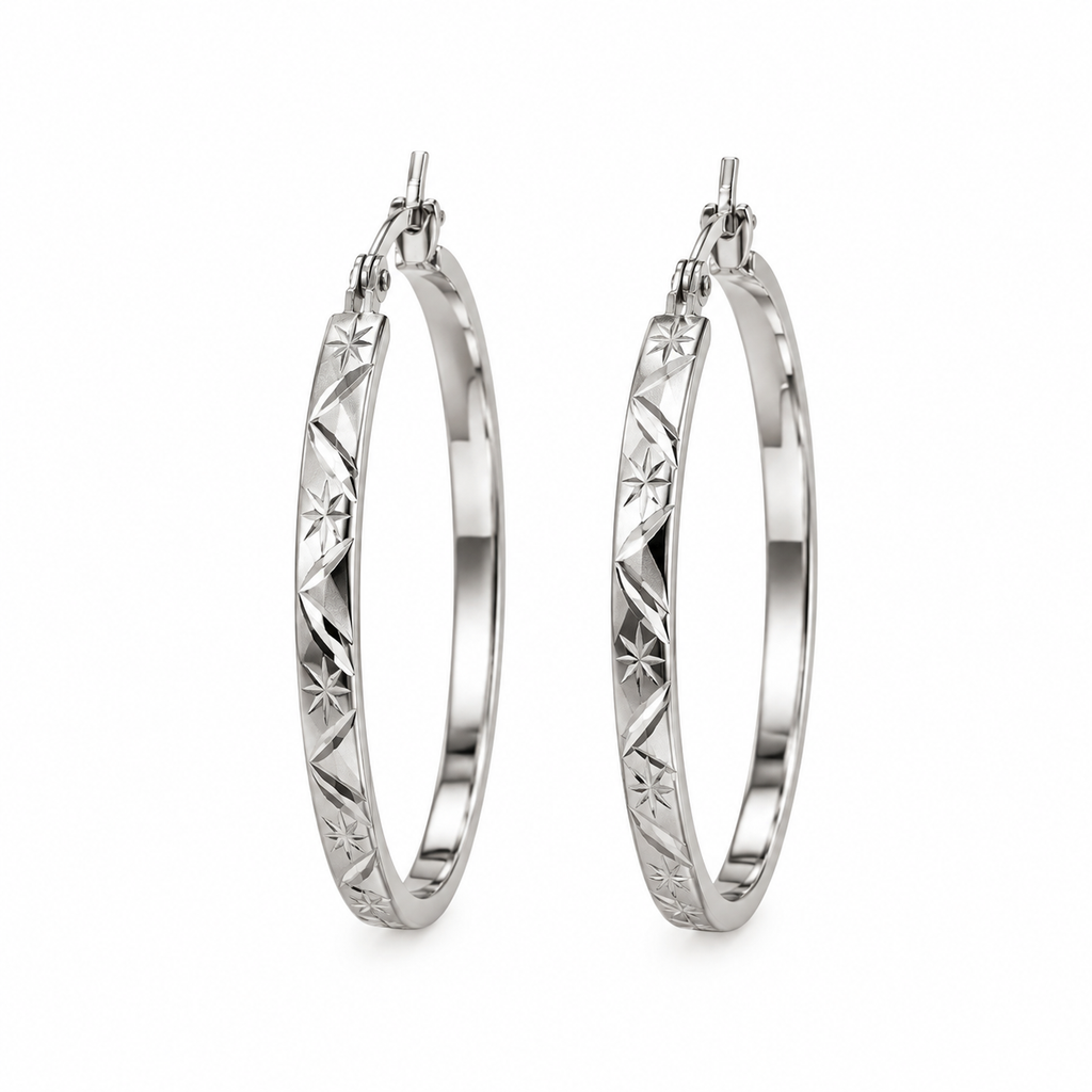 Pendientes Camille plata