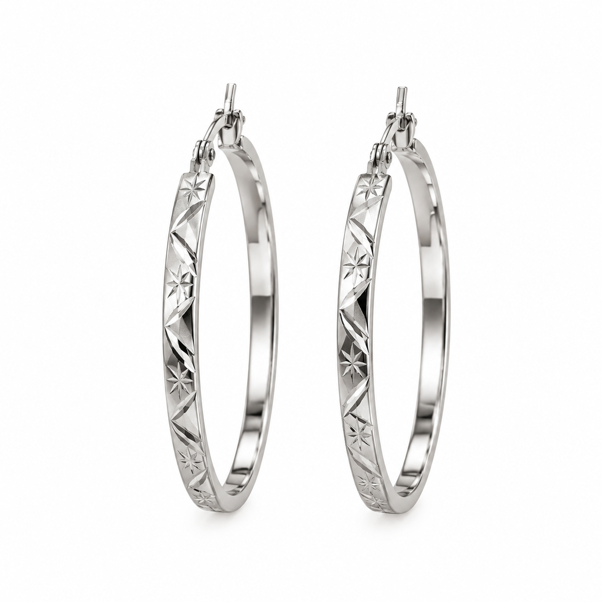 Pendientes Camille plata