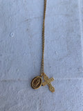 Collar Cruz y Virgen